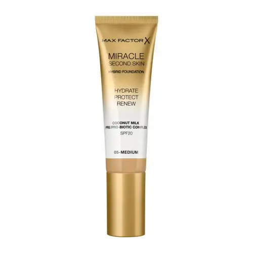 Max Factor Miracle Second Skin Hybrid Foundation 30Ml 05 Medium