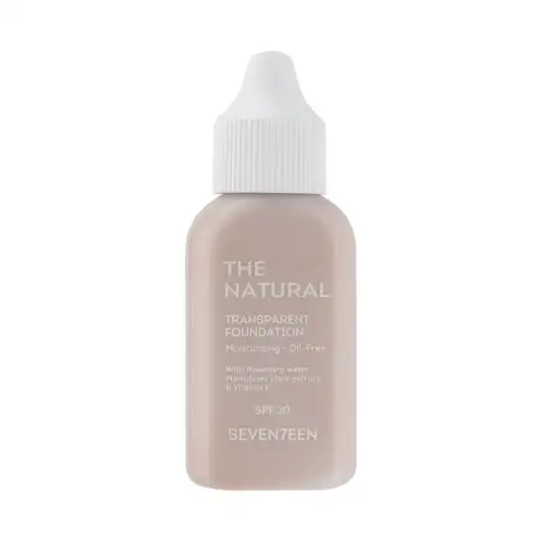 The Natural Transparent Foundation 35Ml Seventeen Μακιγιαζ Καλυψη - Make Up