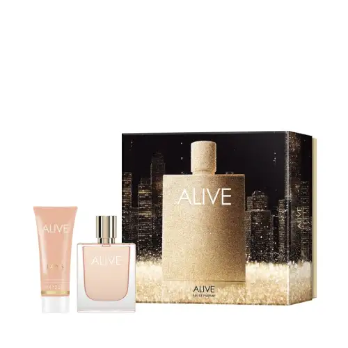 Alive Eau De Parfum 50Ml + Body Lotion 75Ml Hugo Boss αρώματα γυναικεία
