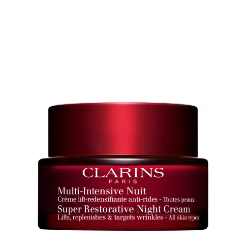 Super Restorative Night Cream All Skin Types 50Ml Clarins Πρόσωπο Ενυδατωση - Αντιγηρανση Θεραπείες Προσώπου