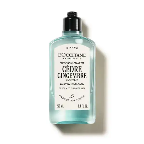 Cedre Gingembre Perfumed Shower Gel 250Ml L''occitane αρώματα ανδρικά Περιποίηση Σώματος