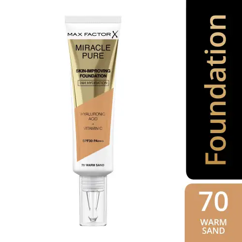 Miracle Pure Skin Improving Foundation Spf30 30Ml Max Factor Μακιγιαζ Καλυψη - Make Up
