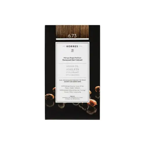 Korres Argan Oil Ageless Colorant με Ceramides 50Ml 6 73 Χρυσό Κακάο