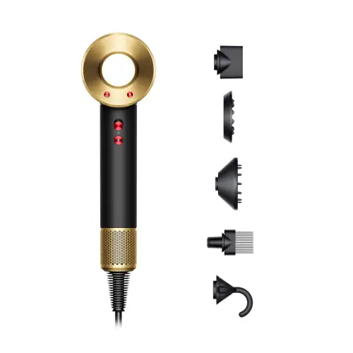 Dyson Hd07 Supersonic Onyx Gold Σεσουαρ Μαλλιων