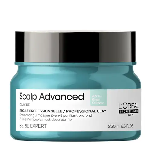 Serie Expert Scalp Advanced Anti-Oily Άργιλος κατά της Λιπαρότητας 250Ml L''oreal Professionnel μαλλιά Ενυδατωση - Θρεψη Σαμπουάν