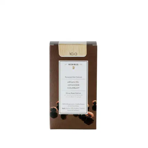 Korres Argan Oil Advanced Colorant 145Ml 10 0 Ξανθό Πλατίνας Φυσικό