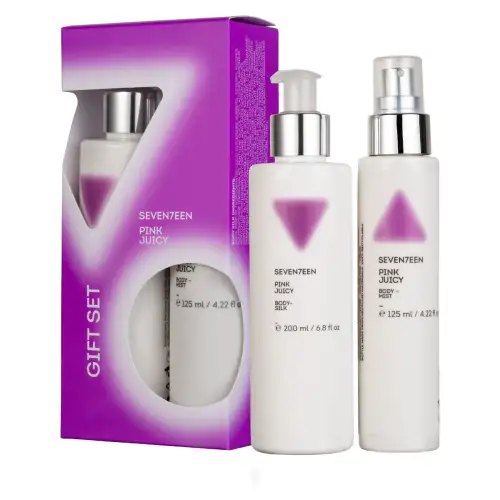 Pink Juicy Mist 125Ml Silk 200Ml Seventeen αρώματα γυναικεία Body