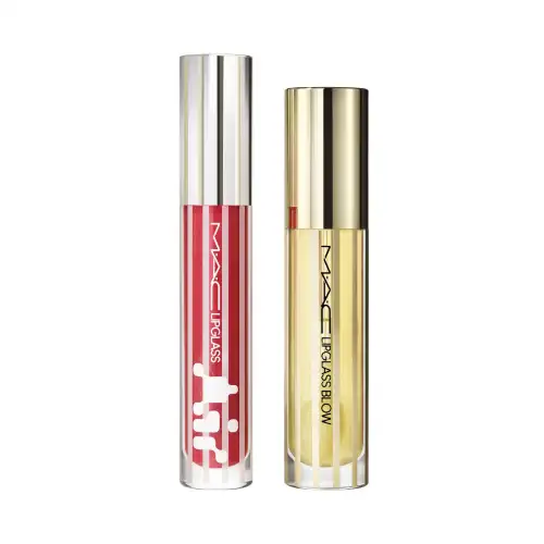 M·a·c Holiday Blowing Air Kisses Glossy Lips Duo Mac Μακιγιαζ Χειλη Lipgloss
