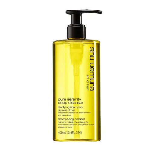 Pure Serenity Σαμπουάν για Λιπαρό Τριχωτό Μαλλιά 400Ml Shu Uemura μαλλιά Ενυδατωση - Θρεψη