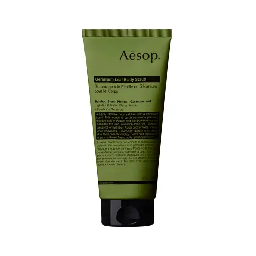 Aesop Geranium Leaf Body Scrub 180Ml