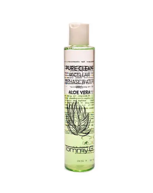 Aloe Vera Biphase Micellar Water 200Ml Tommy G Πρόσωπο Καθαρισμος - Τονωση Υγρό Καθαρισμού