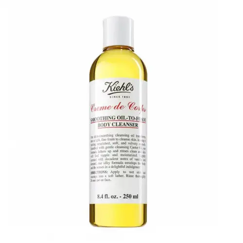 Creme De Corps Smoothing Oil-To-Foam Body Cleanser 250Ml Kiehl''s Σωμα Ενυδατωση - Καθαρισμος Αφρόλουτρο