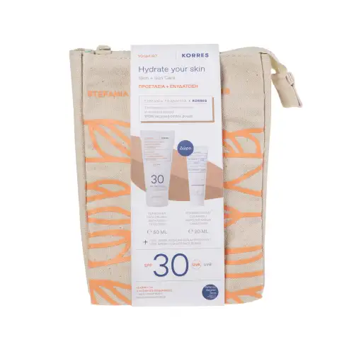 Korres Γιαουρτι Αντηλιακη Κρεμα Προσώπου Spf30 Σετ