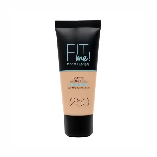 Maybelline Fit Me Matte + Poreless Foundation 30Ml 250 - Sun Beige