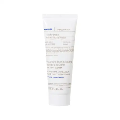 Korres Ροδι Απολεπιστικη Μασκα Προσώπου 3Πλης Δρασης 75Ml