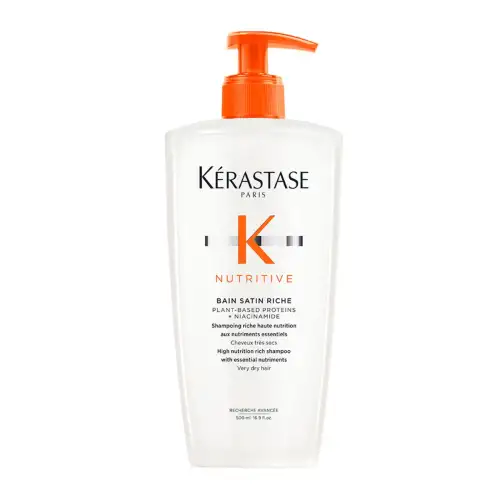 Nutritive Refillable Σαμπουάν Bain Satin Riche για Ξηρά Μαλλιά 500Ml Kerastase μαλλιά Ενυδατωση - Θρεψη