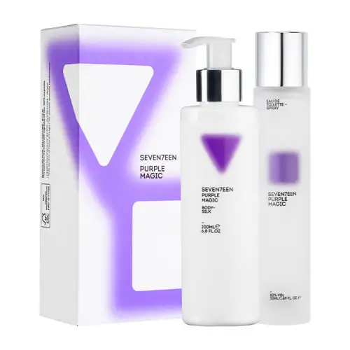 Purple Magic Set Body Silk 200Ml Eau De Toilette 50Ml Seventeen αρώματα γυναικεία
