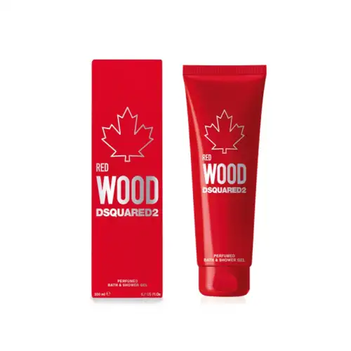 Dsquared2 Wood Red Perfumed Bath Shower Gel Tube 200Ml