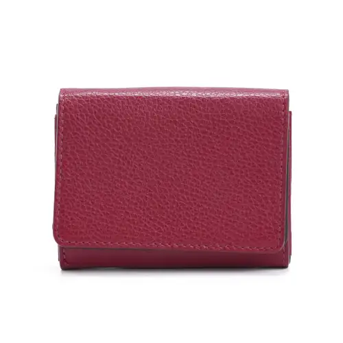 Δερμάτινο Μικρό Πορτοφόλι - Κόκκινο My Own αξεσουάρ Τσάντες-Πορτοφόλια