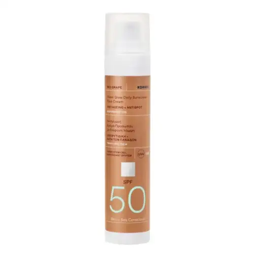 Korres Red Grape Αντηλιακο Spf50 για Διαφανη Λαμψη 50Ml