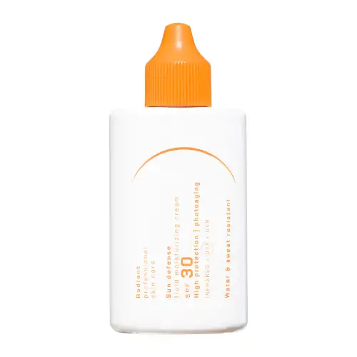 Sun Defense Fluid Moisturizing Cream Spf30 Radiant Πρόσωπο Αντιηλιακη Προστασια Αντιηλιακό