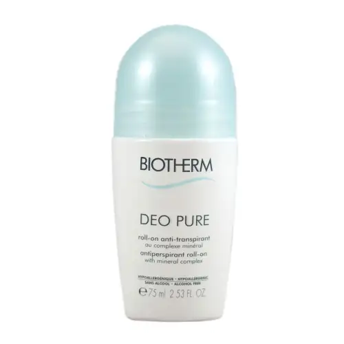 Biotherm - Deo Pure Roll-On Anti-Transpirant Au Complexe Minéral Actif Σώμα Περιποίηση Σώματος Αποσμητικό