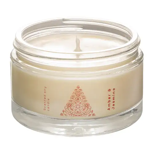 Amber Jasmine Scented Soy Candle 160Gr Radiant αρώματα για το Σπιτι Κεριά