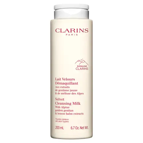 Clarins Velvet Cleansing Milk Creamy Texture 200Ml