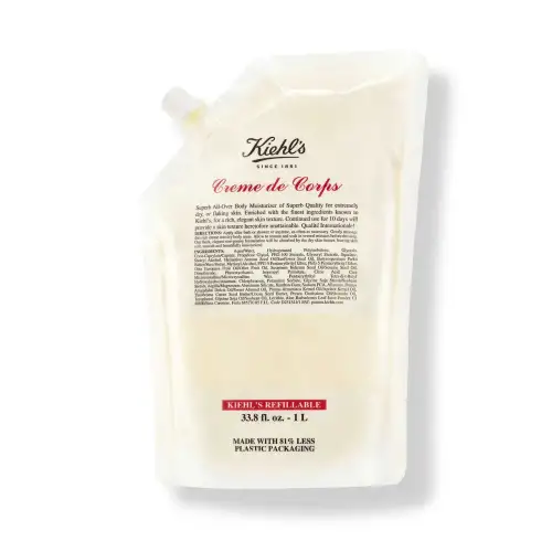 Kiehl’s Creme De Corps Refill Pouch 1L