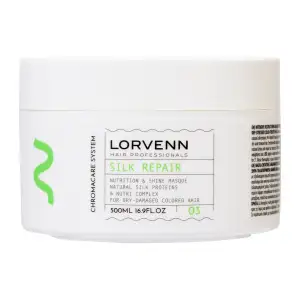 Chromacare System Silk Repair Mask 500Ml Lorvenn Hair Professionals μαλλιά Ενυδατωση - Θρεψη Μάσκα Μαλλιών