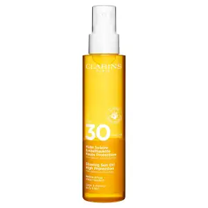 High Protection Beautifying Sun Care Oil Spf30 150Ml Clarins ανδρικά Αντιηλιακη Προστασια Ενισχυτικό Μαυρίσματος