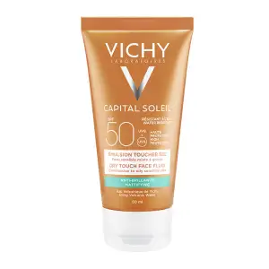 Vichy Capital Soleil Λεπτορρευστη Κρεμα για Ματ Αποτελεσμα Spf50 50Ml
