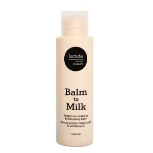 Balm To Milk 100Ml Laouta Πρόσωπο Καθαρισμος - Τονωση Καθαριστικά