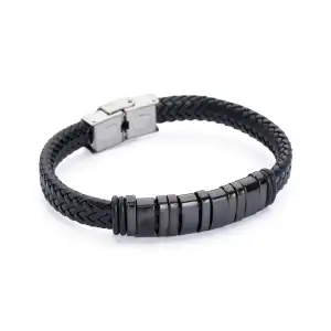 Βραχιόλι Μαύρο Αντρικό Power Of Symbol αξεσουάρ Βραχιόλια
