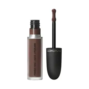 Mac Powder Kiss Liquid Lipcolour 5Ml Chestnut