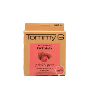 Fast Beauty Face Mask Prickly Pear Box Tommy G Πρόσωπο Καθαρισμος - Τονωση Μάσκα Προσώπου