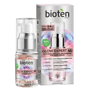 Glow Expert 4D Αντιρυτιδικός Ορός Ματιών 15Ml Bioten Πρόσωπο Ματια - Λαιμος Χειλη Serum