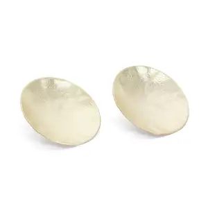 Σκουλαρίκια Κύκλος - Επίχρυσα Power Of Symbol αξεσουάρ