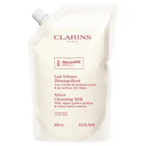 Clarins Velvet Cleansing Milk Creamy Texture Refill 400Ml