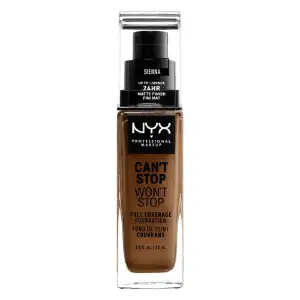 Can&Apos T Stop Won&Apos Full Coverage Foundation 30Ml Nyx Professional Makeup Μακιγιαζ Καλυψη - Make Up