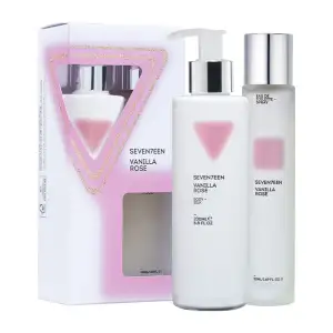 Vanilla Rose Set Eau De Toilette 50Ml + Body Silk 200Ml Seventeen αρώματα γυναικεία