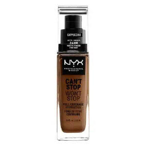 Can&Apos T Stop Won&Apos Full Coverage Foundation 30Ml Nyx Professional Makeup Μακιγιαζ Καλυψη - Make Up