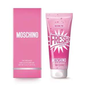 Pink Fresh Couture Bath Shower Gel 200Ml Moschino αρώματα γυναικεία & Soap