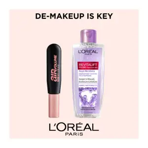 L’oréal Paris Air Volume 30H Mascara Revitalift Filler Νερο Micellaire Λευκό
