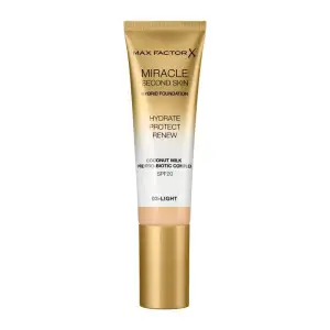 Max Factor Miracle Second Skin Hybrid Foundation 30Ml 03 Light