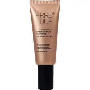 Erre Due Water-Resistant Protective Foundation Spf25 30Ml 703 Deep Tan
