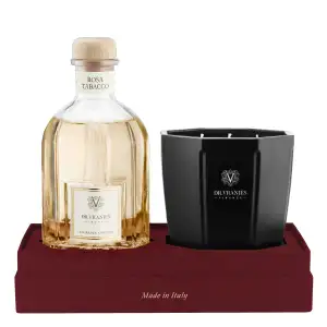 Dr Vranjes Rosa Tabacco Holidy Set Diffuser And Candle