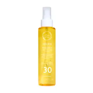 Helios Λάδι Σώματος για Μαύρισμα Spf30 150Ml Fresh Line Σωμα Αντιηλιακη Προστασια Ενισχυτικό Μαυρίσματος