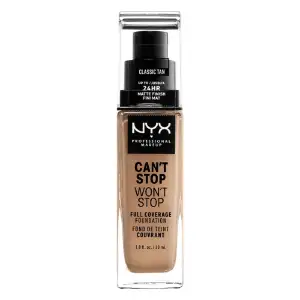 Can&Apos T Stop Won&Apos Full Coverage Foundation 30Ml Nyx Professional Makeup Μακιγιαζ Καλυψη - Make Up