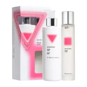 Rose Oud Set Body Silk 200Ml Eau De Toilette 50Ml Seventeen αρώματα γυναικεία Σετ Αρωμάτων